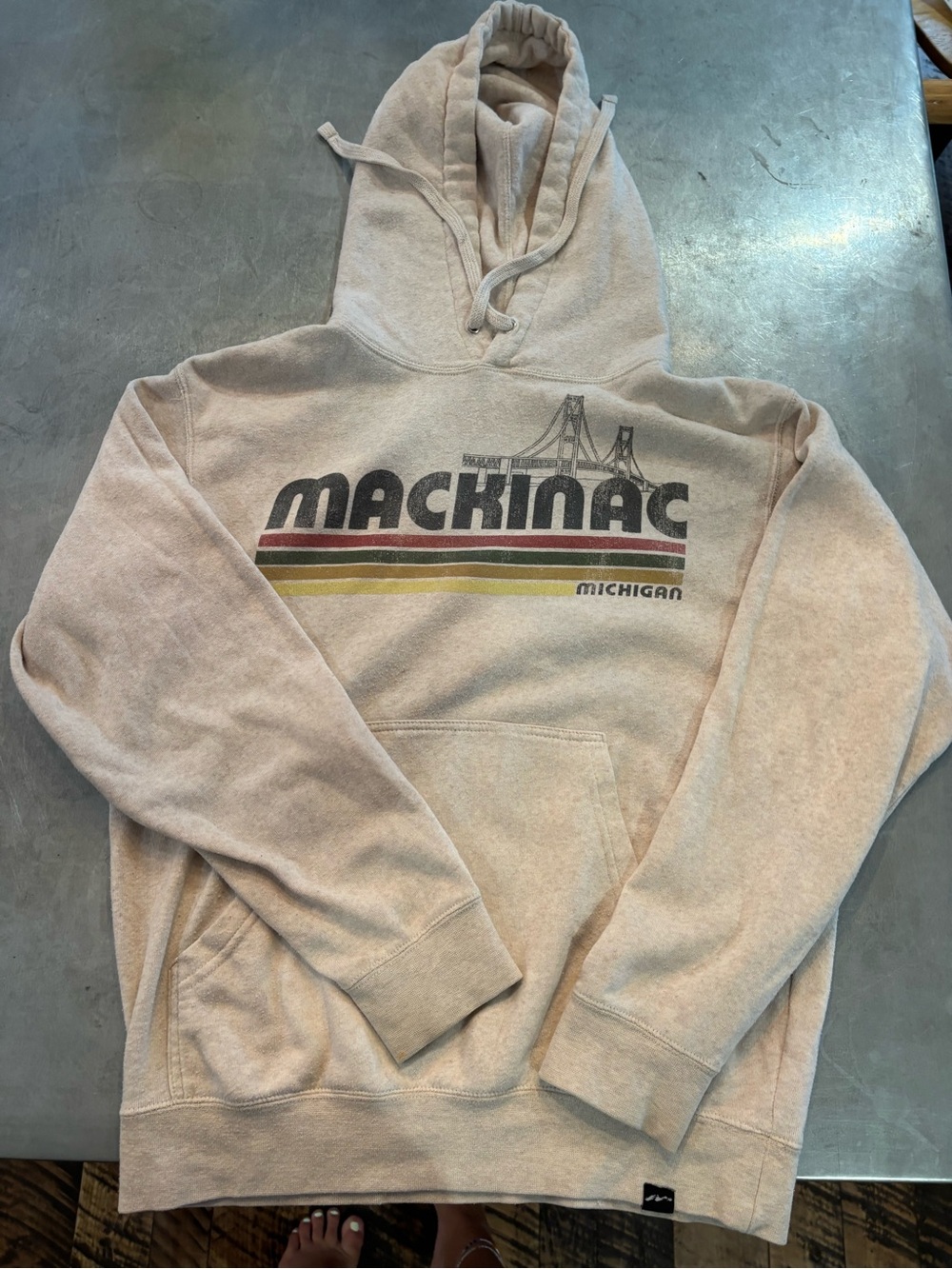 Michigan Vintage Hooded Sweatshirt